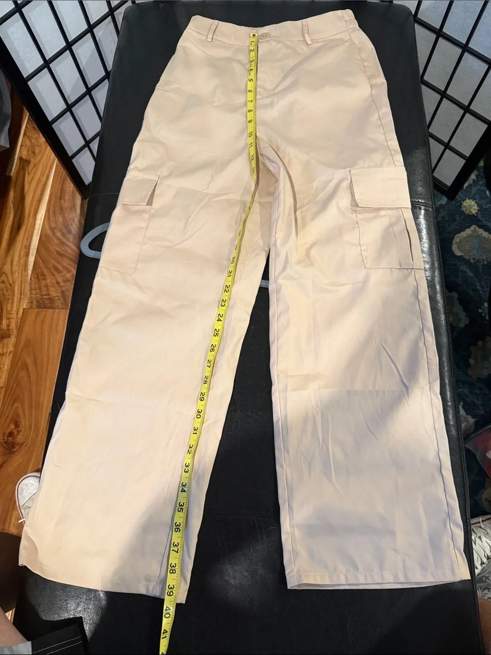 Women’s Beige Cargo Pants - Classic Utility Style